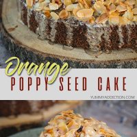 Orange almond poppy seed cake pinterest pin