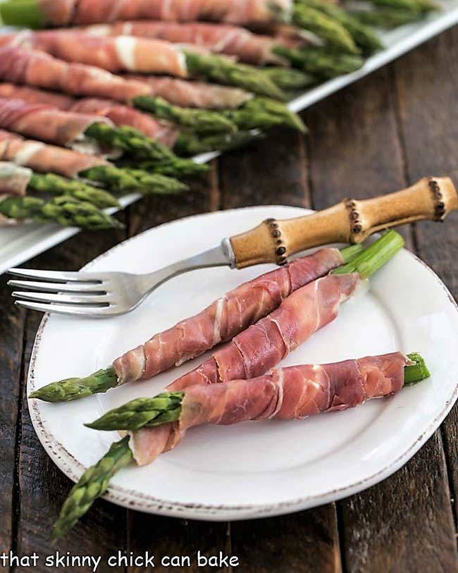 Prosciutto Wrapped Asparagus with Boursin