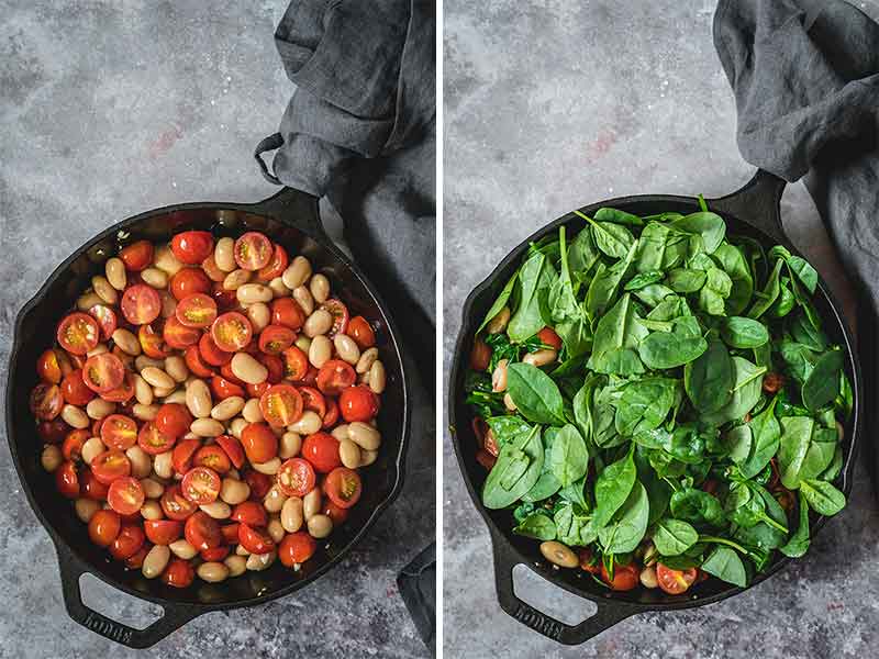 Making gnocchi in a cast iron skillet