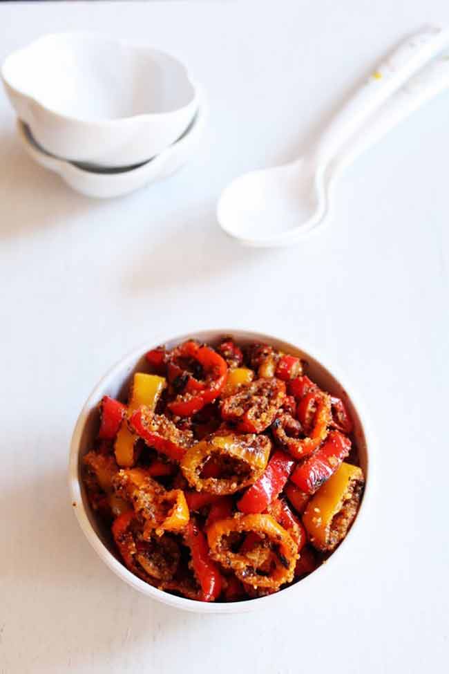 Vine Sweet Mini Peppers Sabzi Recipe