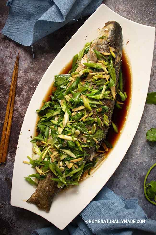 Steamed Fish Chinese-Style