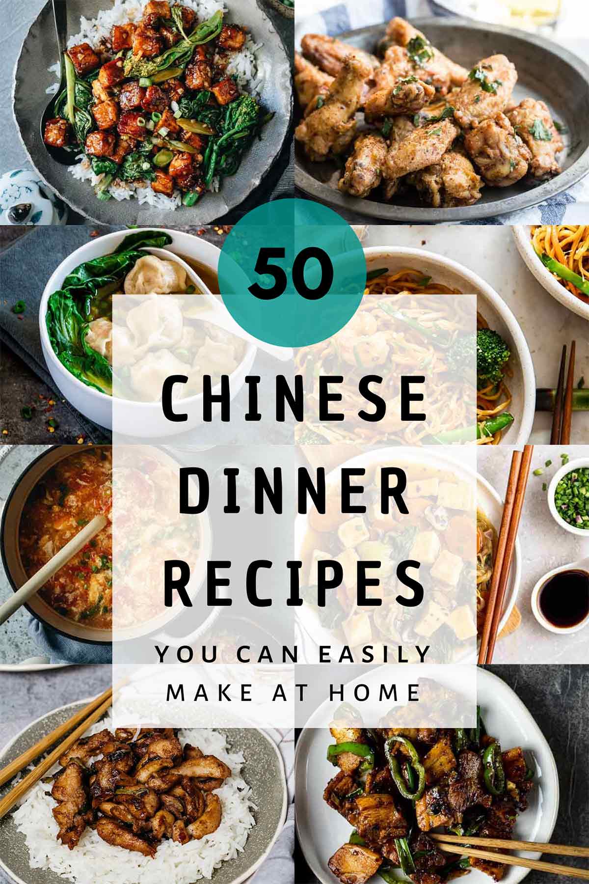 Chinese dinner recipes featured image