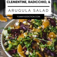 Clementine salad pinterest pin