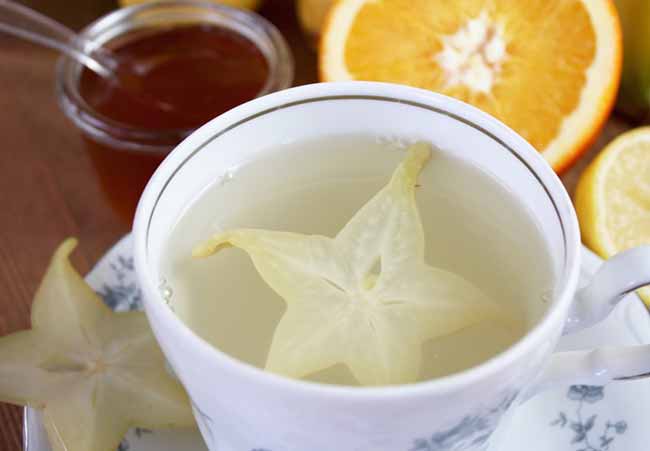 Star Fruit, Ginger and Lemon Tea