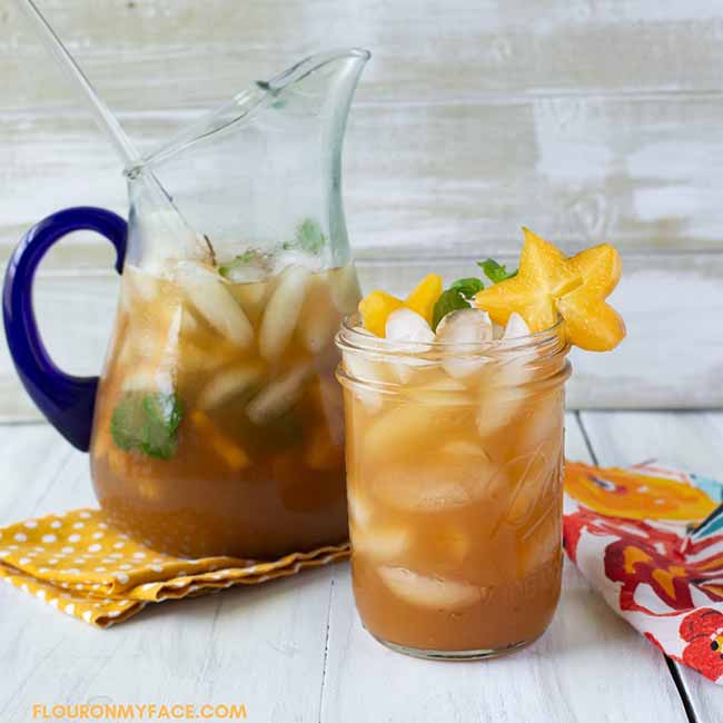 Carambola Iced Tea Cooler