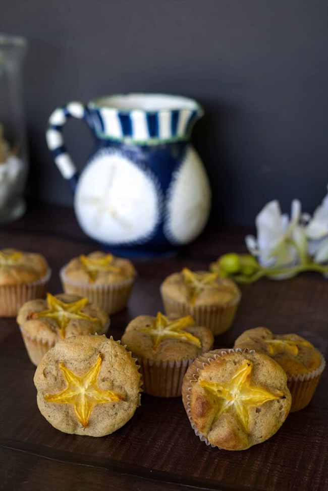 Star Fruit Muffins