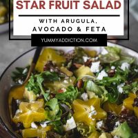 Star fruit salad pinterest pin