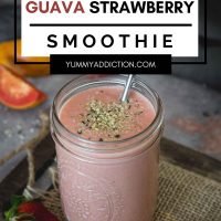 Guava smoothie pinterest pin