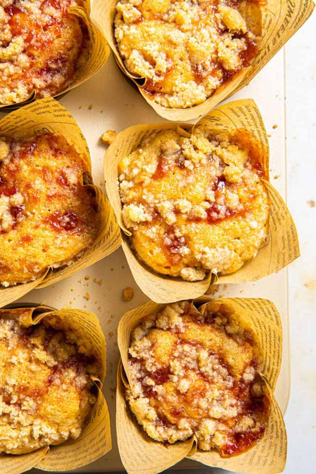Peanut Butter and Guava Muffins