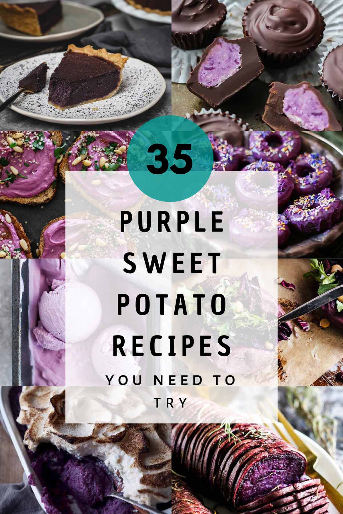 Purple sweet potato recipes featured image