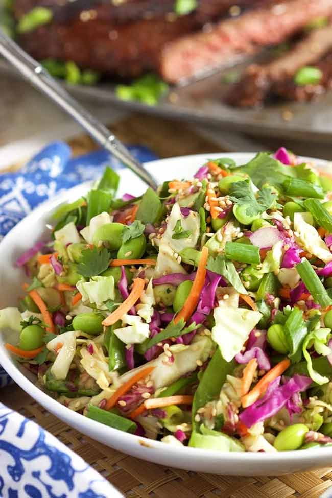 Easy Asian Slaw