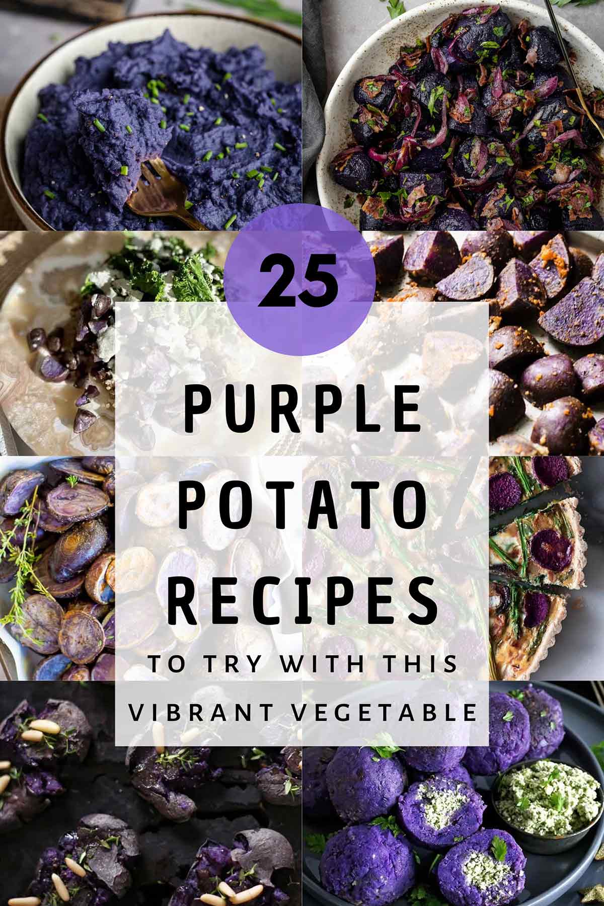 Purple potato recipes