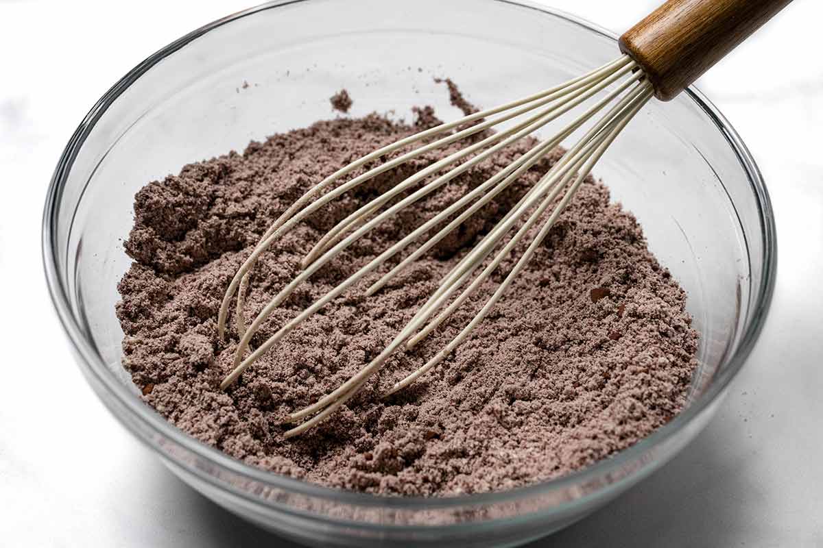 Protein mixed with cocoa