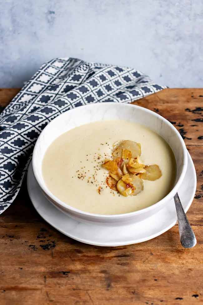Easy Creamy Jerusalem Artichoke Soup