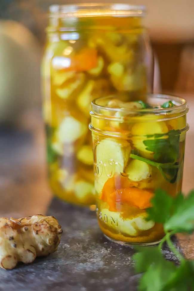 Pickled Sunchokes