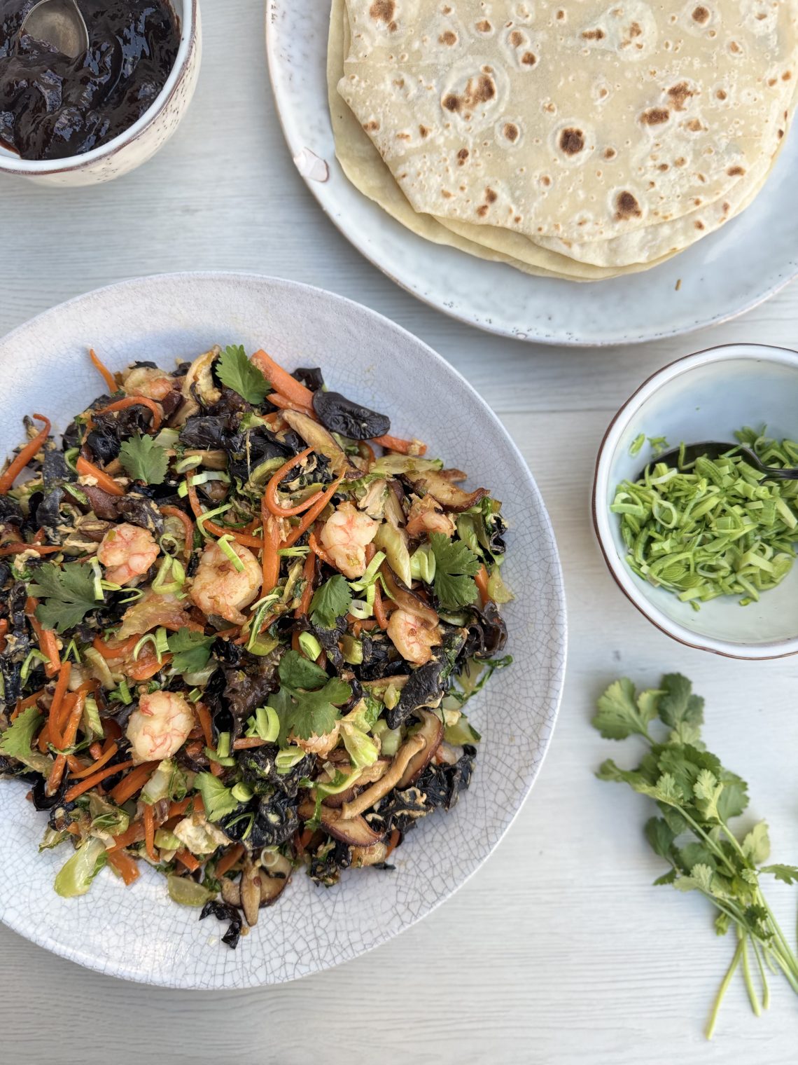 Moo Shellfish Shrimp Moo Shu - Yummy Addiction